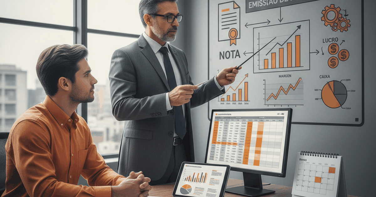 Ilustracao sobre Como Emitir Nota Fiscal MEI Prestação de Serviços