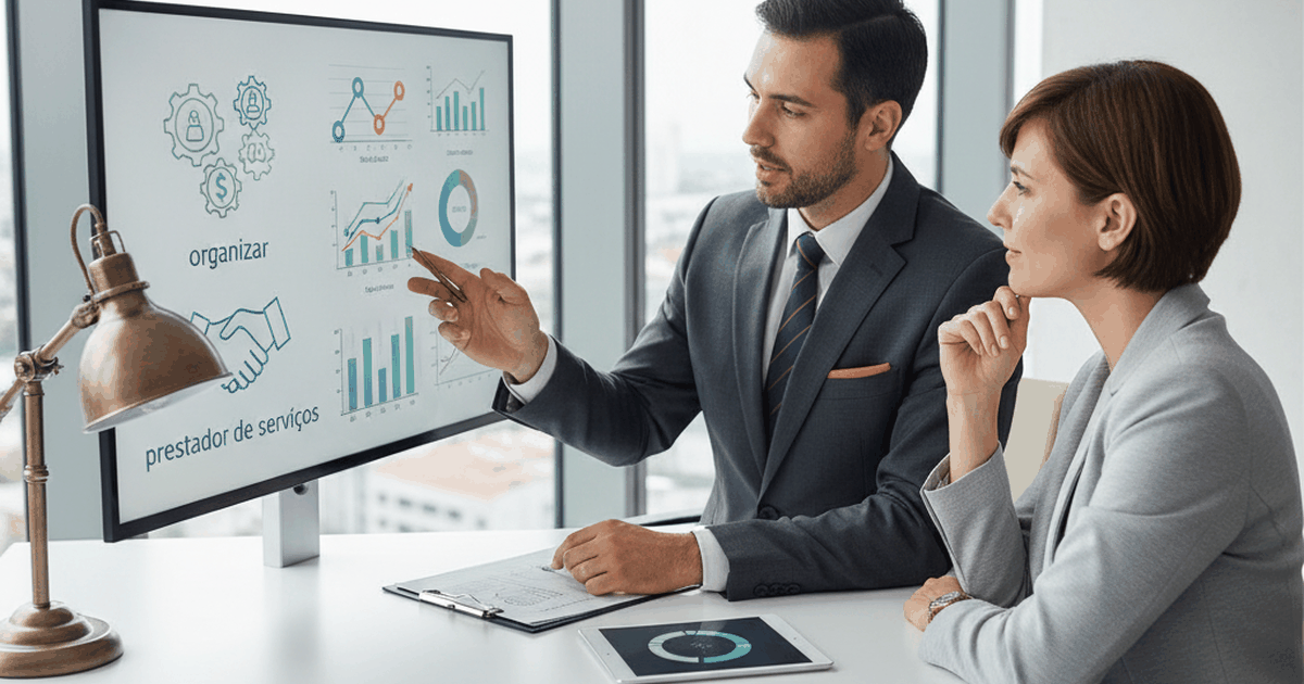 Ilustracao sobre Como Organizar A Contabilidade Como Prestador de Serviços