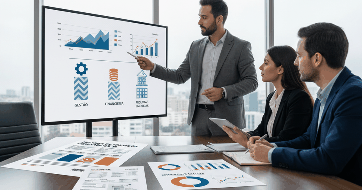 Ilustracao sobre Gestão Financeira Para Pequenas Empresas: O Que É e Como Fazer