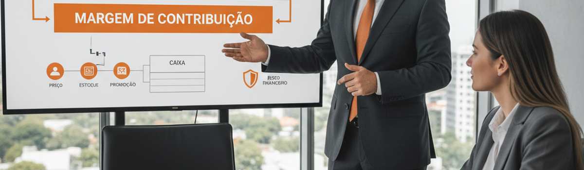 Ilustracao sobre Margem de Contribuicao e Por Que Ela Decide Seu Lucro: Como Funciona na Prática