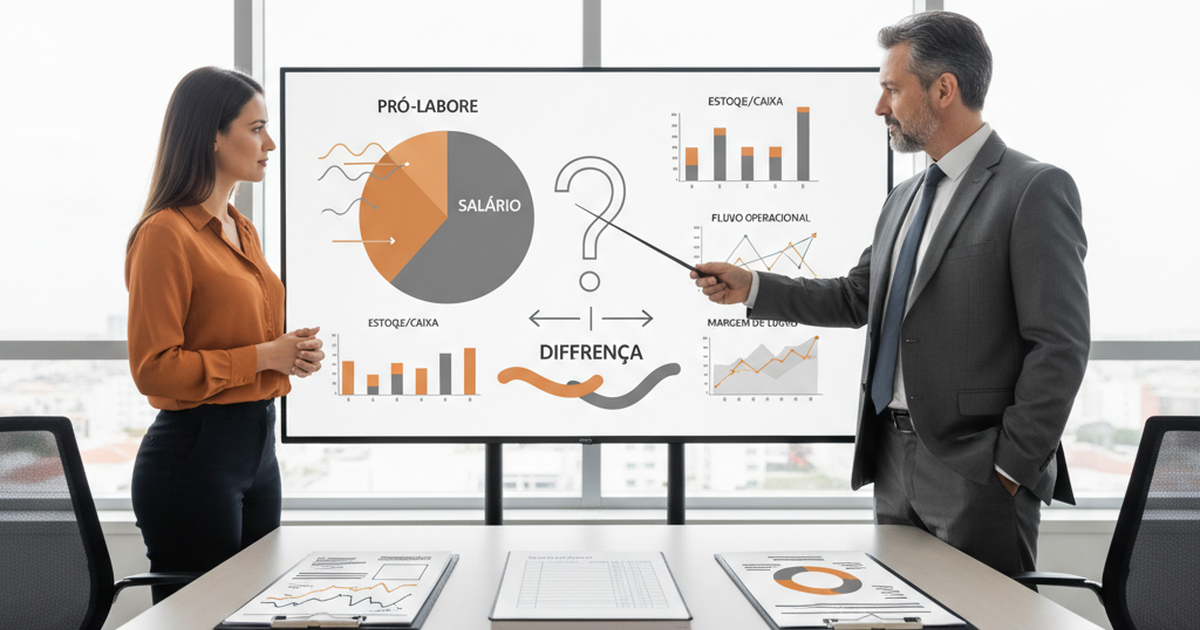 A Diferença Entre Pró-labore e Salário: diferenças, cálculo e quando escolher cada opção