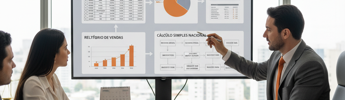 Ilustracao sobre Você Sabe Como Fazer O Cálculo do Simples Nacional